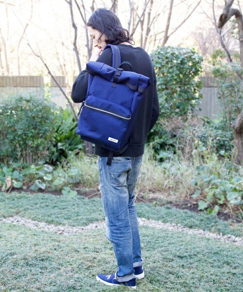 ADAM PATEK（アダムパテック）の「ADAM PATEK/gentil/ROLL TOP BAGPACK（バックパック/リュック・メンズ・ブラック/ネイビー・FREE）」の15枚目の写真