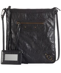 BALENCIAGA | Balenciaga Classic Flat Crossbody Bag, Black(ショルダーバッグ)
