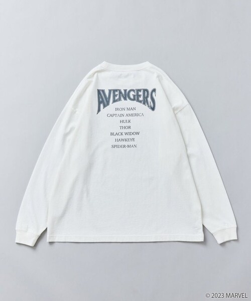Disney（ディズニー）の「別注 / MARVEL Avengers / Vintage Tシャツ【限定展開】（その他・メンズ・オフホワイト/ブラック・FREE）」の21枚目の写真