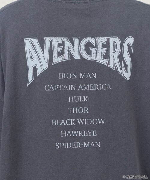 Disney（ディズニー）の「別注 / MARVEL Avengers / Vintage Tシャツ【限定展開】（その他・メンズ・オフホワイト/ブラック・FREE）」の13枚目の写真