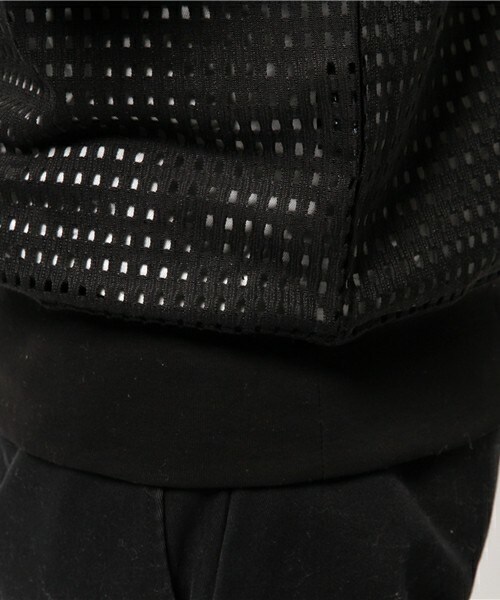 DIET BUTCHER（ダイエットブッチャー）の「DIET BUTCHER SLIM SKIN メッシュプルオーバー（Tシャツ/カットソー・メンズ・ホワイト/ブラック・2）」の8枚目の写真