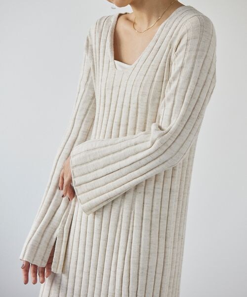 BABYLONE（バビロン）の「ニットフレアワンピース（）」 - WEAR
