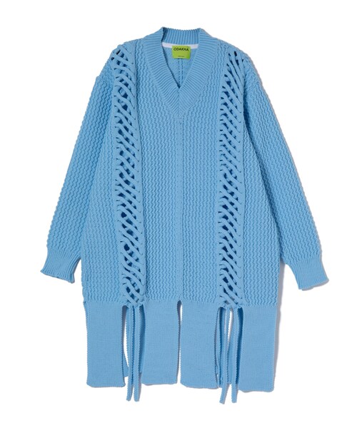 ODAKHA（オダカ）の「braid slit pullover（）」 - WEAR