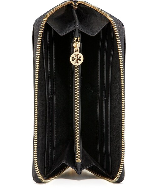 TORY BURCH(トリーバーチ)の「Tory Burch Patent Continental Wallet(財布・レディース・BLACK)」の2枚目の写真