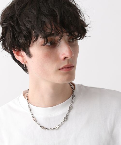 RAGEBLUE（レイジブルー）の「デザインコンビネーションネックレス（アクセサリー・メンズ・シルバー01/シルバー02・ONE SIZE）」の7枚目の写真