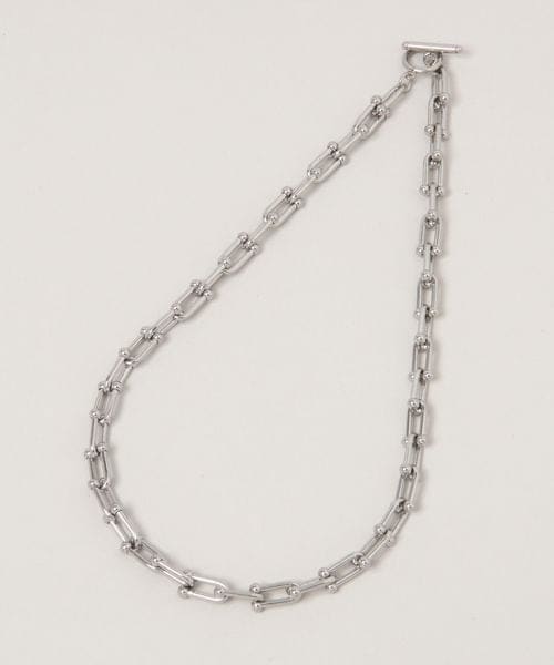 RAGEBLUE（レイジブルー）の「デザインコンビネーションネックレス（アクセサリー・メンズ・シルバー01/シルバー02・ONE SIZE）」の5枚目の写真