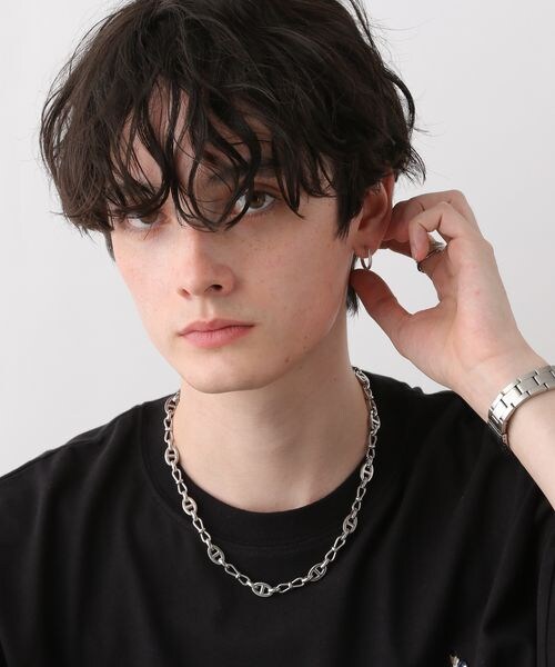 RAGEBLUE（レイジブルー）の「デザインコンビネーションネックレス（アクセサリー・メンズ・シルバー01/シルバー02・ONE SIZE）」の12枚目の写真