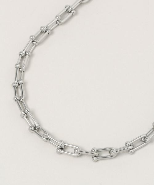 RAGEBLUE（レイジブルー）の「デザインコンビネーションネックレス（アクセサリー・メンズ・シルバー01/シルバー02・ONE SIZE）」の4枚目の写真