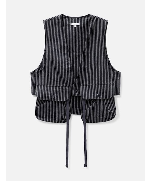 ＊エンジニアードガーメンツ ネペンテス Fowl Vest トップス S Engineered Garments（エンジニアードガーメンツ）の「FOWL VEST