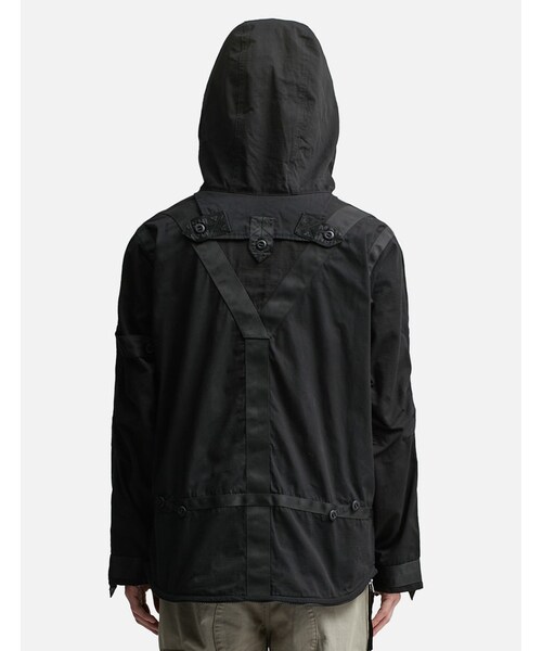 MAHARISHIマハリシ迷彩ジャケットブラック黒カモフラS MAHARISHI - MAHARISHIマハリシ迷彩ジャケットブラック黒