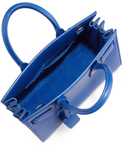 Saint Laurent(サンローラン)の「Saint Laurent Sac de Jour Nano Crossbody Bag, Cobalt Blue(ショルダーバッグ・レディース・COBALT BLUE)」の2枚目の写真