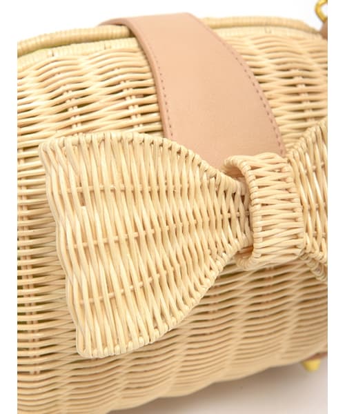 Honey Salon（ハニーサロン）の「オリボン（バッグ・レディース・ベージュ/ネイビー・Free）」の6枚目の写真