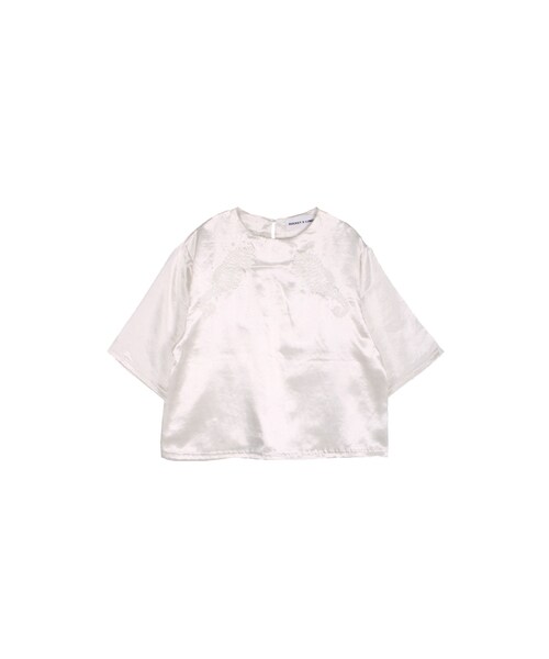 ROCKET x LUNCH（ロケットアンドランチ）の「SEEHORSE BL（トップス・レディース・MINT/IVORY/BLACK・FREE）」の3枚目の写真