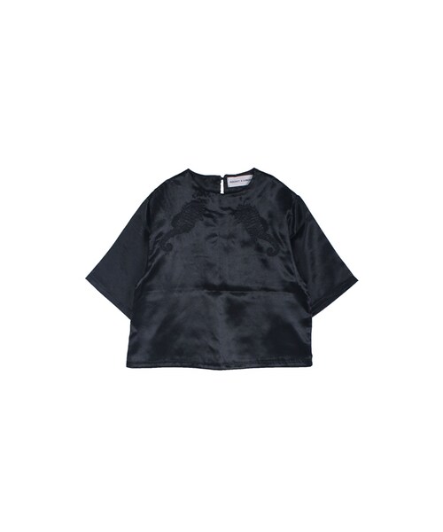 ROCKET x LUNCH（ロケットアンドランチ）の「SEEHORSE BL（トップス・レディース・MINT/IVORY/BLACK・FREE）」の4枚目の写真