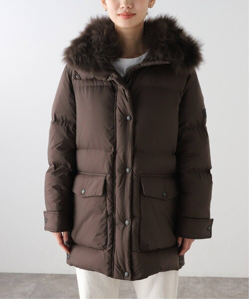 IENA イヴ サロモンDOWN COAT WITH LAMBWOOL新品38