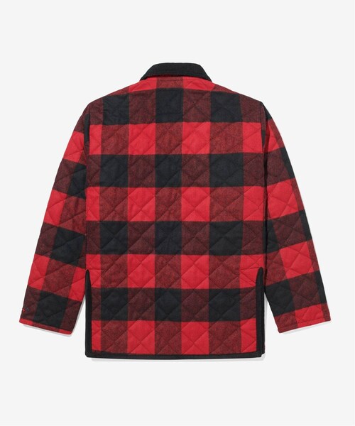 NOAH(ノア)の「Noah x Lavenham Buffalo Check Raydon Jac(ジャケット/アウター・グリーン/(030)/S/残り1点/M/在庫あり/L/残り3点/XL)」の8枚目の写真