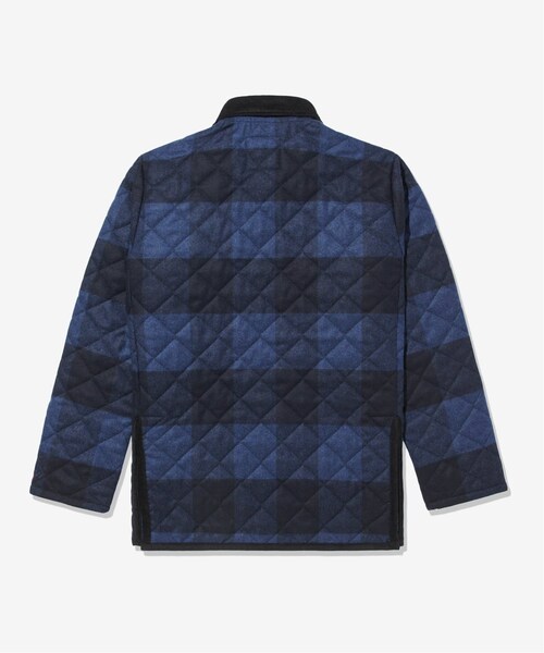 NOAH(ノア)の「Noah x Lavenham Buffalo Check Raydon Jac(ジャケット/アウター・グリーン/(030)/S/残り1点/M/在庫あり/L/残り3点/XL)」の4枚目の写真