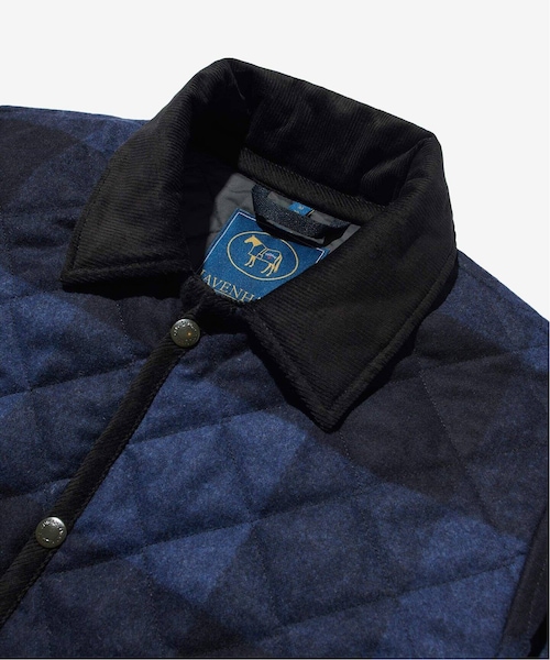 NOAH(ノア)の「Noah x Lavenham Buffalo Check Raydon Jac(ジャケット/アウター・グリーン/(030)/S/残り1点/M/在庫あり/L/残り3点/XL)」の10枚目の写真
