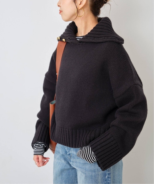 未使用タグ付き✨Spick & Span ウール釦あきニット Spick & Span（スピックアンドスパン）の「ウール釦開きニット