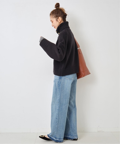 Spick & Span（スピックアンドスパン）の「ウール釦開きニット