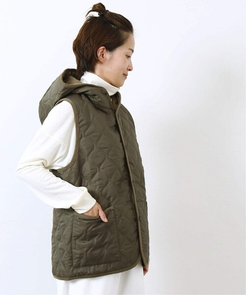 ジャーナルスタンダードラックス　ARMEN フーデットベスト JOURNAL STANDARD LUXE（ジャーナルスタンダード ラックス）の「HOODED