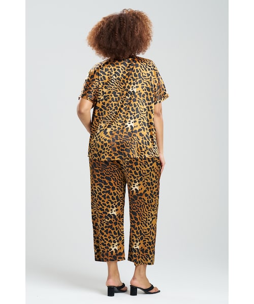 Josie By Natori Damen Fireside Henley Pyjama - Weiches Fleece Schlafanzug-Set