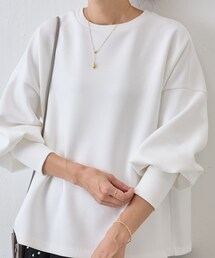 BEARDSLEY（ビアズリー）の「ダンボールパフトレーナー（Tシャツ/カットソー・レディース）」