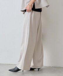 BEARDSLEY（ビアズリー）の「《3サイズ展開》ムーンライクウエストリブパンツ（パンツ・レディース）」