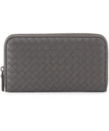 BOTTEGA VENETA | Bottega Veneta Continental Zip-Around Wallet, Gray(財布)