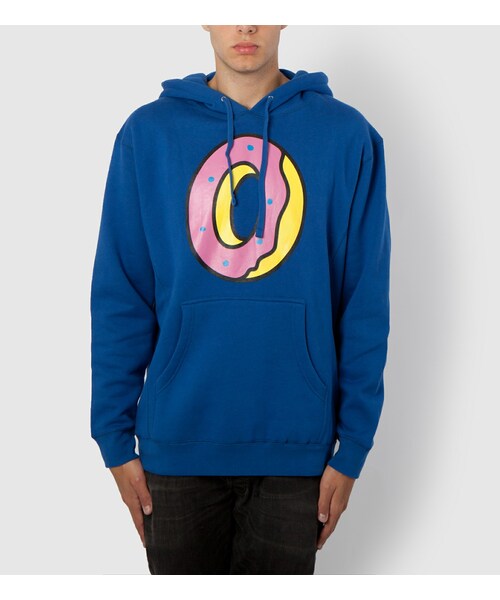 blue donut hoodie