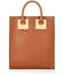 Sophie Hulme | Sophie Hulme Mini Albion North-South Tote Bag, Tan(トートバッグ)