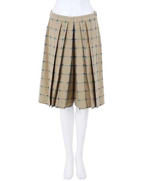 Ne-net（ネネット）の「水引ボトム / パンツ（パンツ・レディース・off white/beige/khaki・01/02）」の2枚目の写真