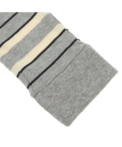 BREEZE（ブリーズ）の「3柄ボーダーパンツ（パンツ・キッズ・チャコール/グレー/ネイビーブルー・80/90/95/100/110/120/130/140）」の10枚目の写真