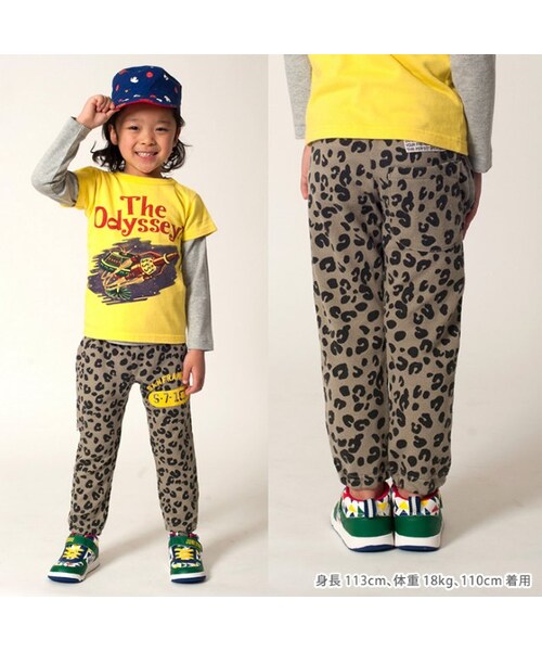 BREEZE（ブリーズ）の「クライミングカットソーパンツ（パンツ・キッズ・チャコール/エメラルドグリーン/グレー/ネイビーブルー/レッド・80/90/95/100/110/120/130/140）」の20枚目の写真