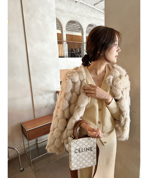 ロマンチック·ファー·ジャケット