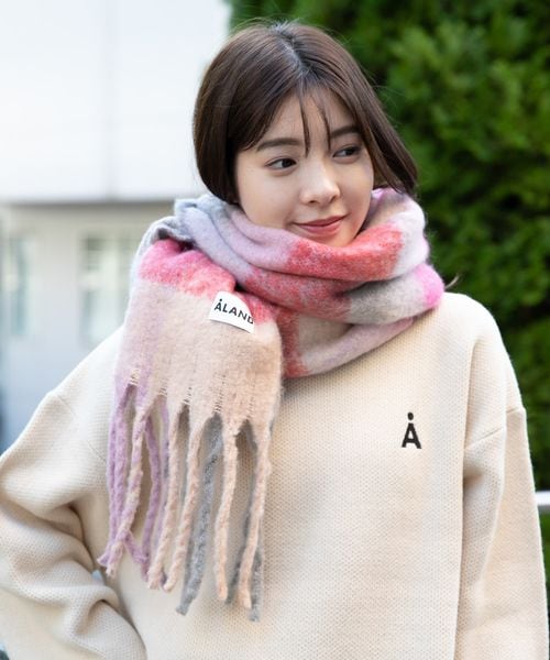 ALAND（エーランド）の「先行予約ALAND／チェックマフラー（）」 - WEAR