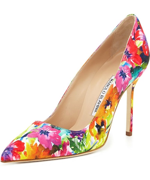 Manolo Blahnik（マノロ・ブラニク）の「Manolo Blahnik BB Fabric