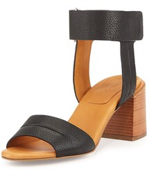 SEE BY CHLOE | See by Chloe Anna Ankle-Strap Sandal, Black(サンダル)