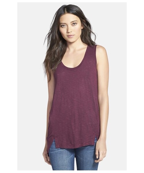 madewell(メイドウェル)の「Madewell 'Perfect Drape' Tank(タンクトップ・レディース・True Black/Red Rock/Heather Natural・Regular X-Large/Regular Large/Regular Small/Regular Medium/Regular X-Small/Regular XX-Small)」の3枚目の写真