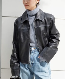 Deuxieme Classe（ドゥーズィエムクラス）の「レザージャケット