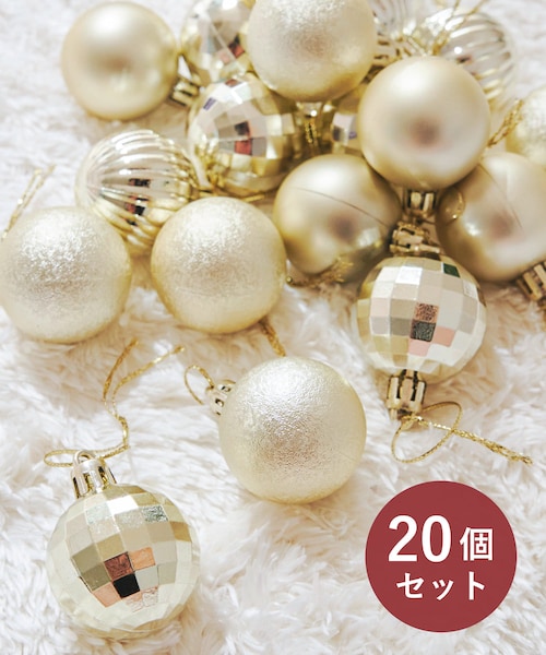 3coins（3coins）の「【クリスマス】オーナメント20個セット（）」 - WEAR