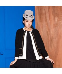 etre | 織帶滾邊開襟外套(ジャケット/アウター)