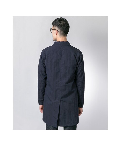 URBAN RESEARCH(アーバンリサーチ)の「コットン/ナイロン タイプライター ステンカラーコート(ジャケット/アウター・メンズ・NAVY/BEIGE/OLIVE/L.BLUE・M/L)」の15枚目の写真