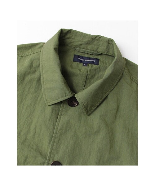 URBAN RESEARCH(アーバンリサーチ)の「コットン/ナイロン タイプライター ステンカラーコート(ジャケット/アウター・メンズ・NAVY/BEIGE/OLIVE/L.BLUE・M/L)」の16枚目の写真