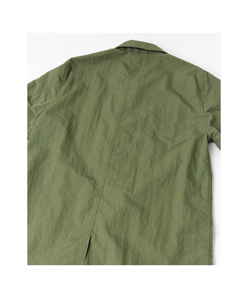 URBAN RESEARCH(アーバンリサーチ)の「コットン/ナイロン タイプライター ステンカラーコート(ジャケット/アウター・メンズ・NAVY/BEIGE/OLIVE/L.BLUE・M/L)」の22枚目の写真