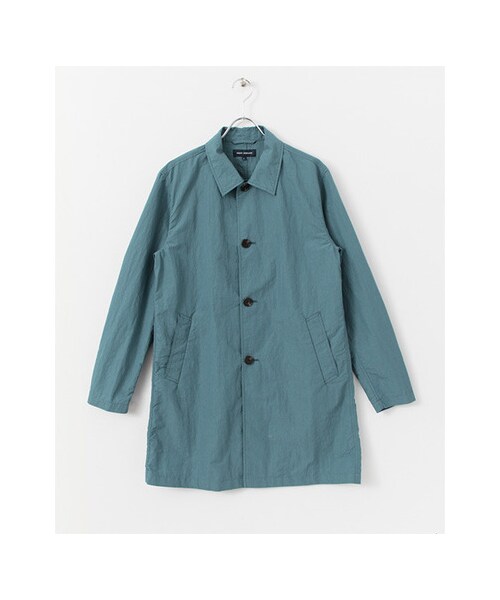 URBAN RESEARCH(アーバンリサーチ)の「コットン/ナイロン タイプライター ステンカラーコート(ジャケット/アウター・メンズ・NAVY/BEIGE/OLIVE/L.BLUE・M/L)」の4枚目の写真