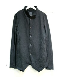 THOM KROM | THOM KROM / トムクロム Cotton Jersey Jacket 札幌セレクトショップNOIR(ノーカラージャケット)