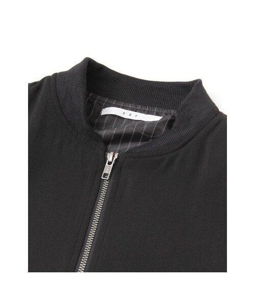 KBF（ケイビーエフ）の「ベーシックブルゾン（ジャケット/アウター・レディース・PINK/BEIGE/BLACK・one）」の10枚目の写真