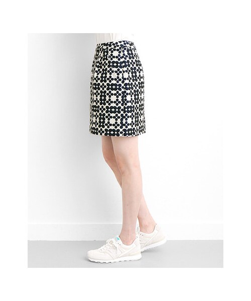 URBAN RESEARCH（アーバンリサーチ）の「DUTEL マトラッセJQスカート（スカート・レディース・NAVY・36/38）」の5枚目の写真