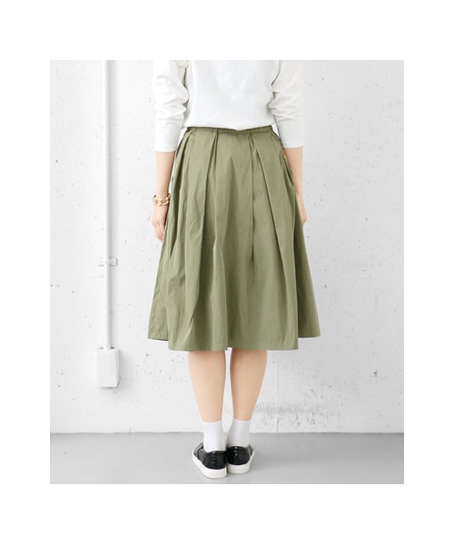 IENA Olmetex ナイロンティアードスカート 38 最 安 価格